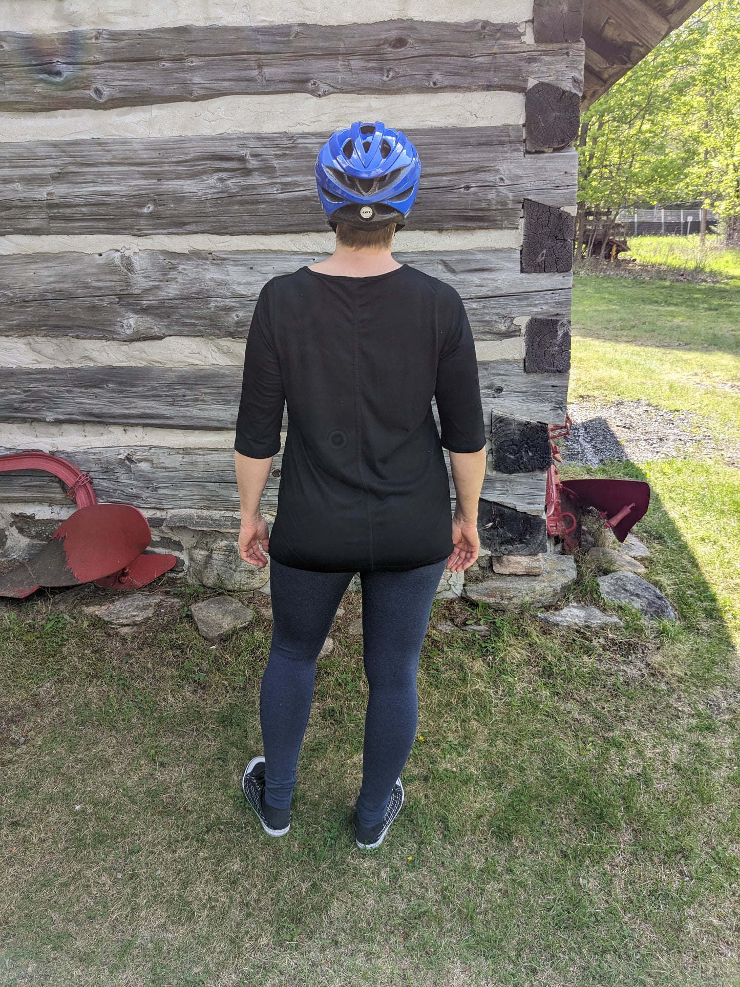 Cool Bamboo 3/4 Sleeve Fluid Top - Women's sizing