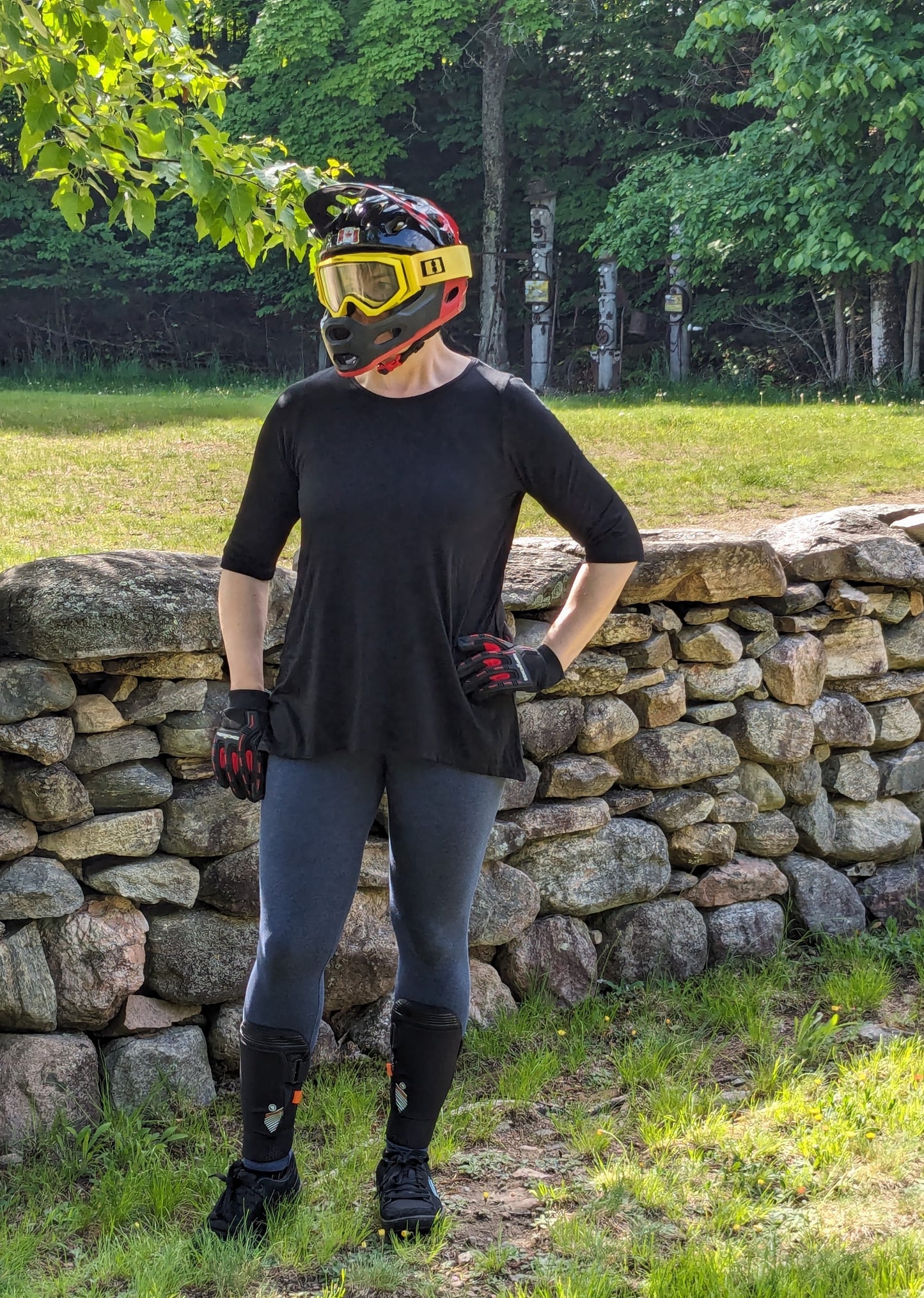 Cool Bamboo 3/4 Sleeve Fluid Top - Women's sizing