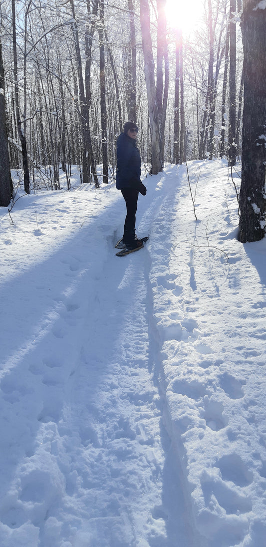 Small Town Natural Adventures: Where to Snowshoe (Glebe Park in Haliburton County, Ontario)