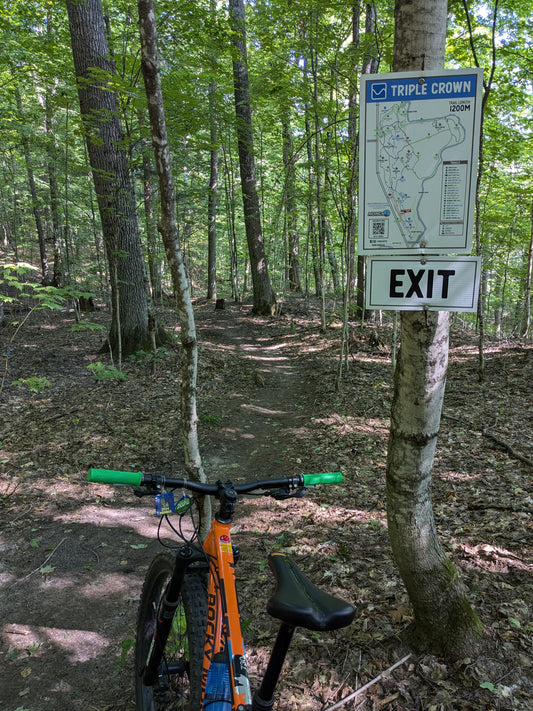 Small Town Natural: Exploring Bracebridge Resource Centre MTB trails made by MORCA