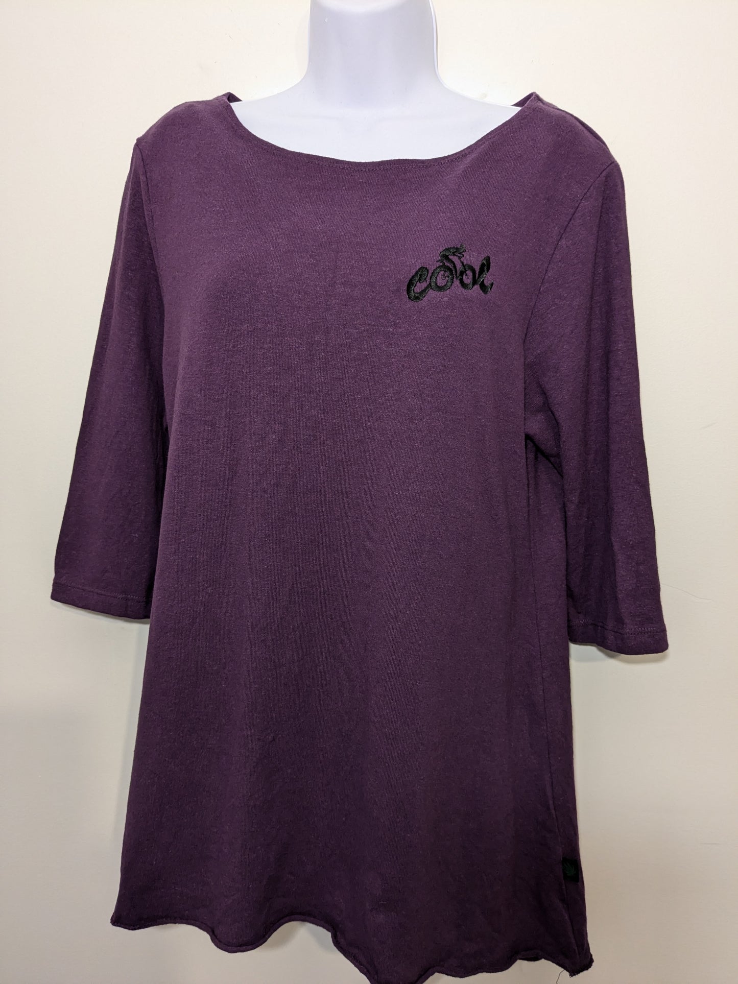 Cool Hemp 3/4 Sleeve Top -Women's sizing