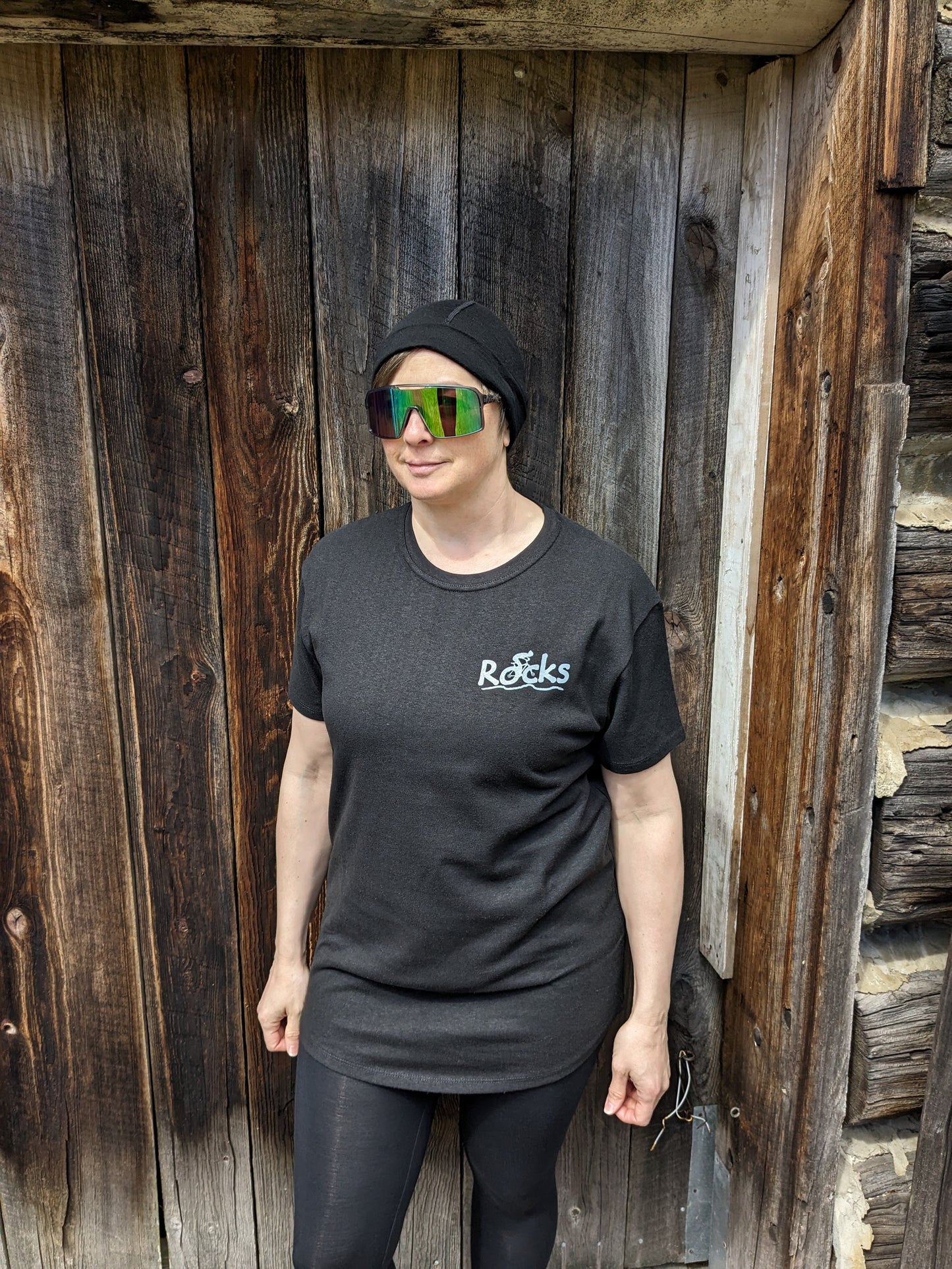 Rocks Hemp Long Tail MTB Shirt - Unisex
