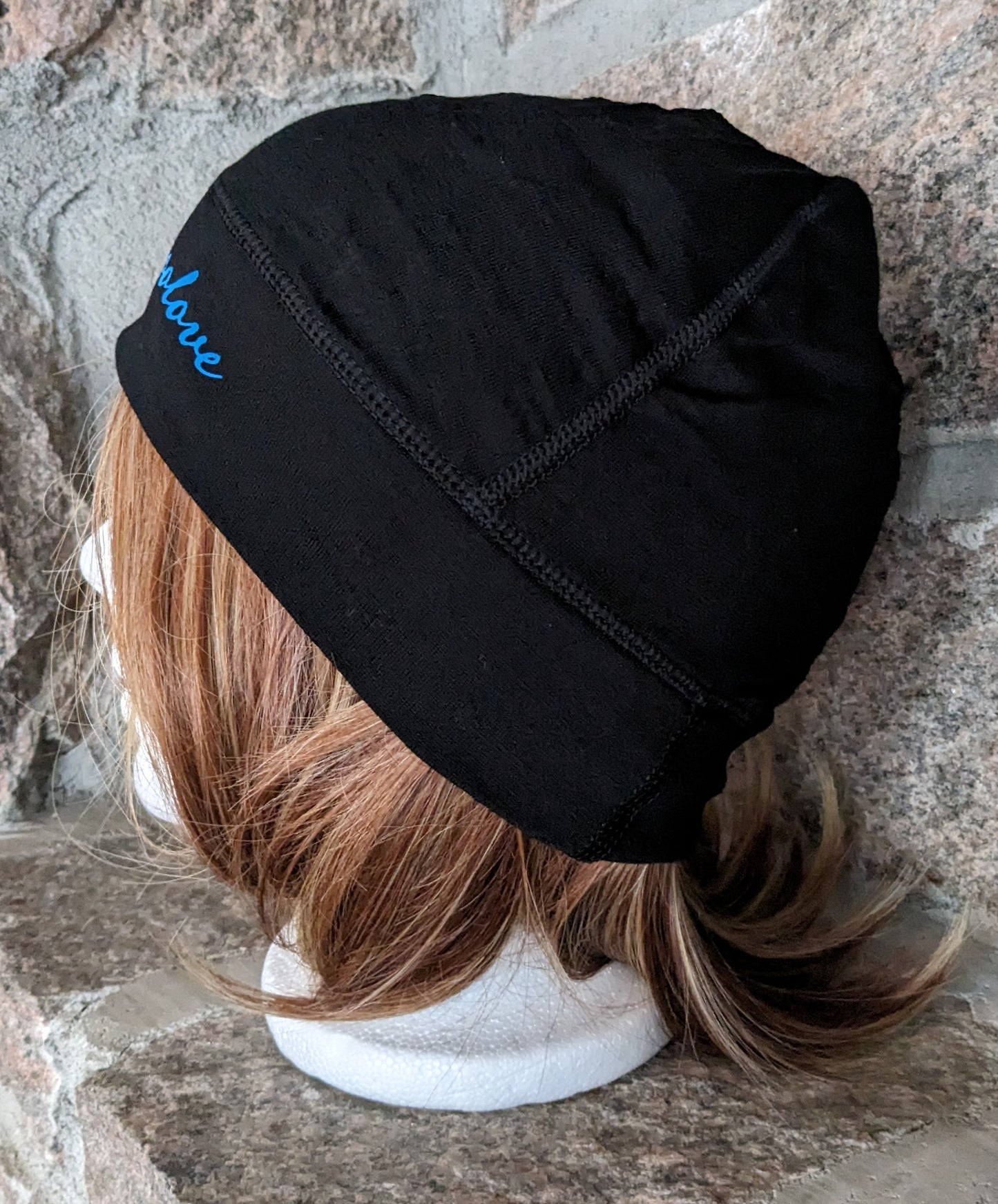 side view of Hat Beanie Merino Wool by Wool Love